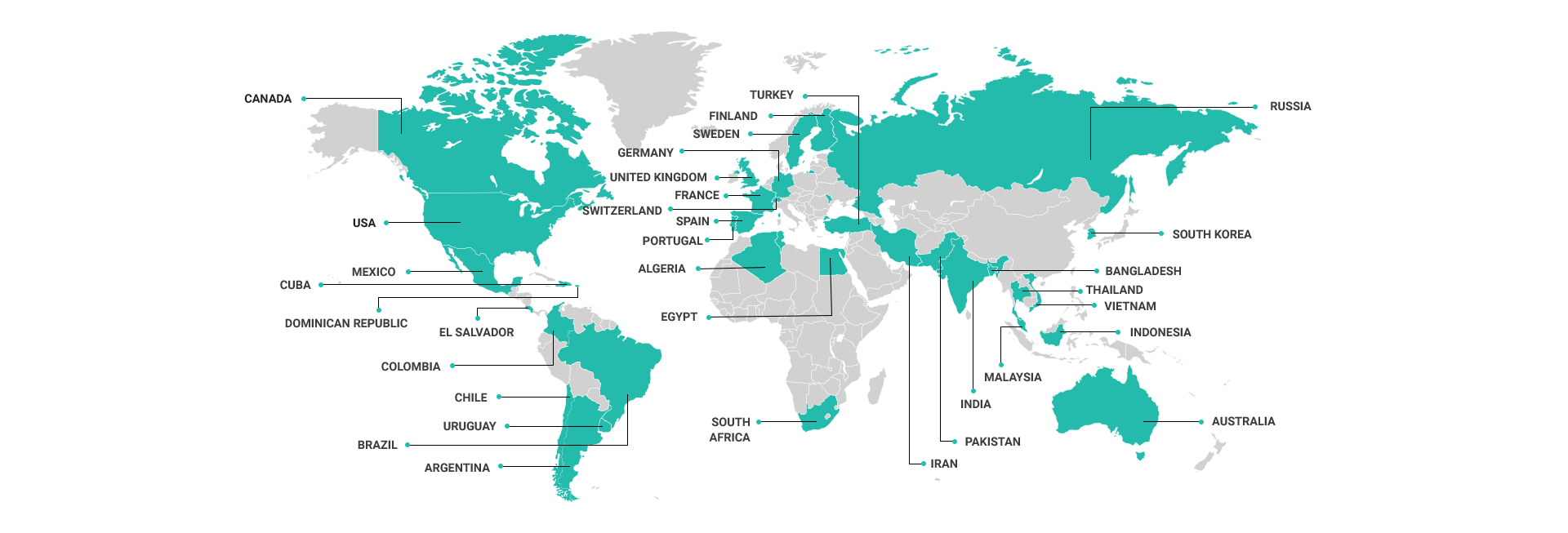 Mac-Chem Global Footprint